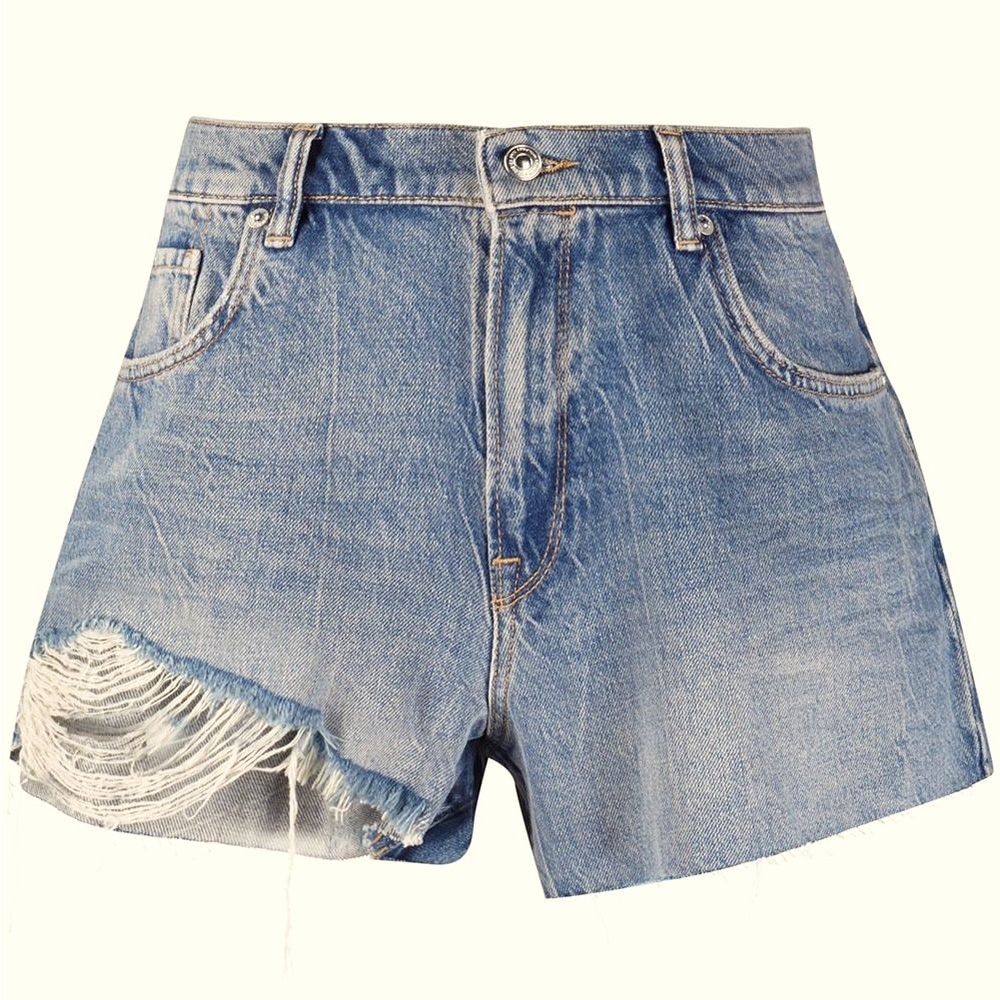 ALLSAINTS Winnie‎ cut off shorts W27 indigo